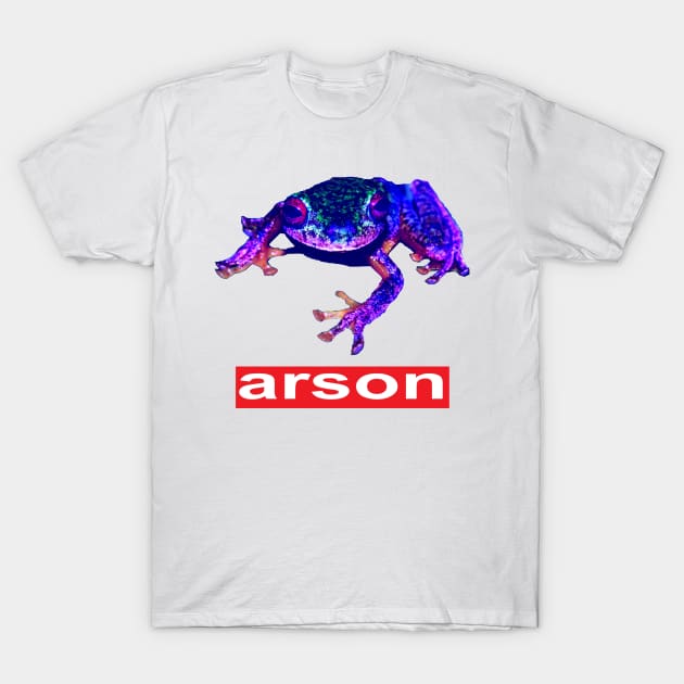 ARSON FROG T-Shirt by giovanniiiii